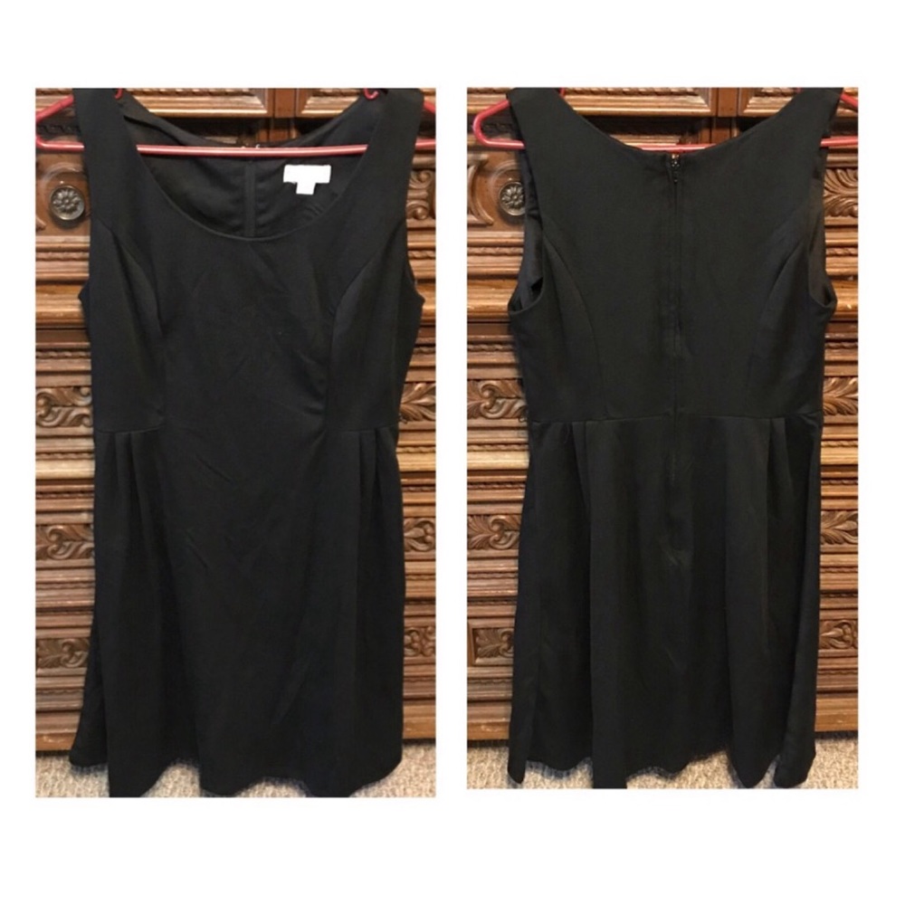 Target Merona simple black dress